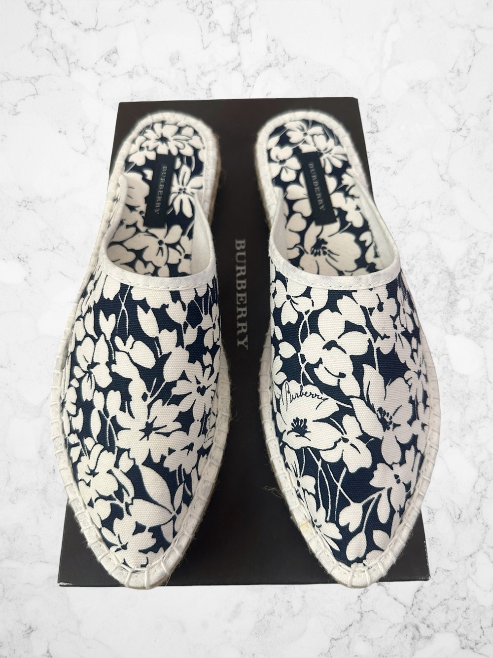 Burberry Espadrille Mule